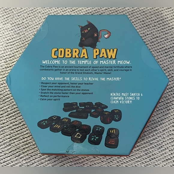 Cobra Paw Orange and Black Board Game - Picture 10 of 11